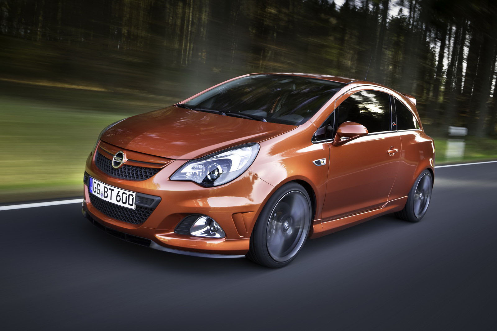Opel Corsa OPC Nürburgring Edition with BILSTEIN sports suspension