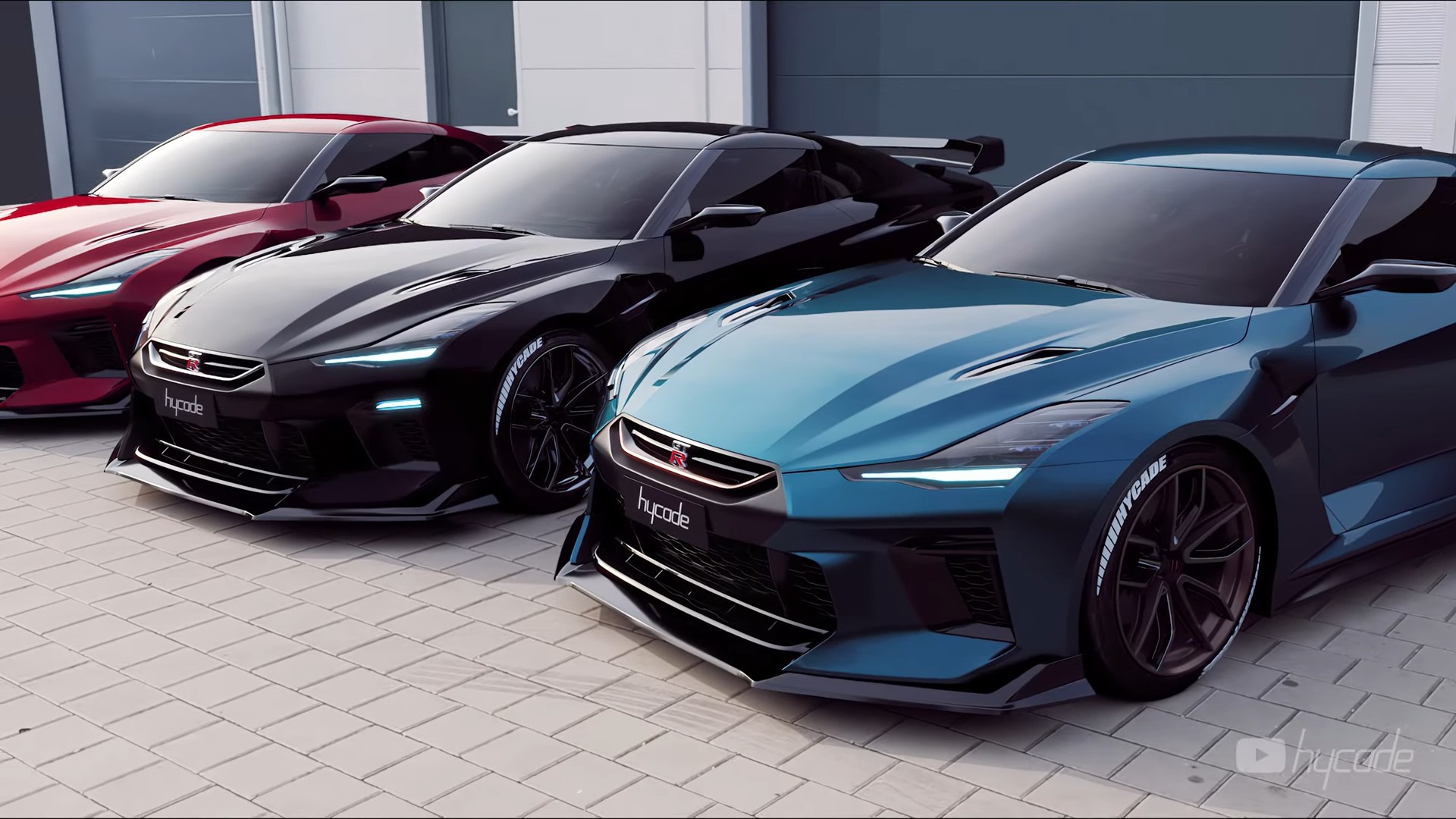 Pack of Digital R36 Nissan GT-R Supercars Dwell Around Flaunting Ritzy  Shades - autoevolution