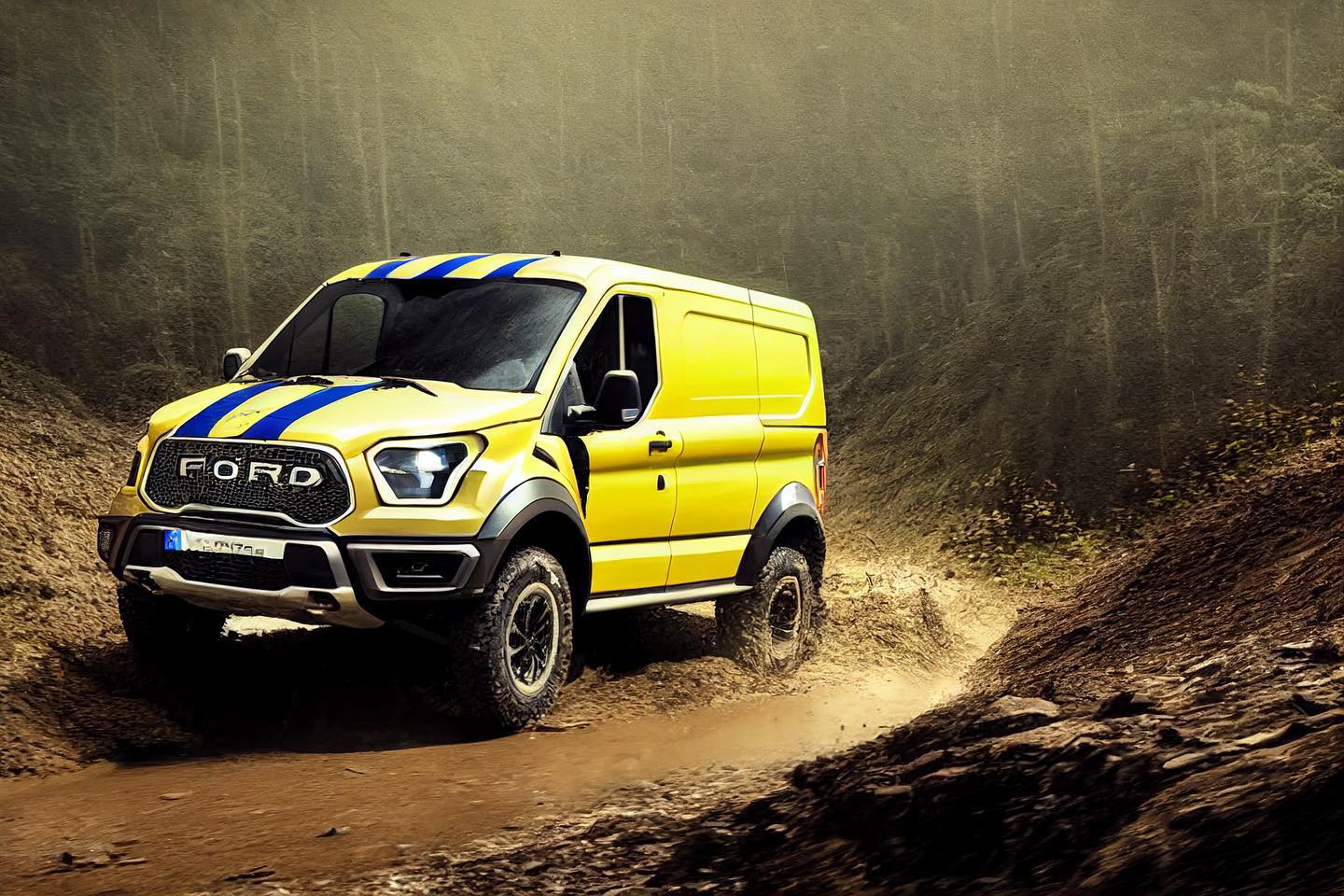 Ford Wants You to Go Off-Roading in New Transit Trail