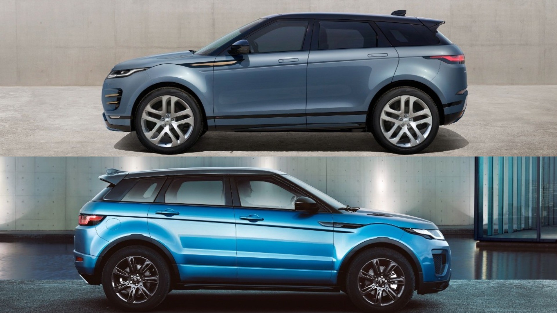 Photo Comparison 2020 Range Rover Evoque vs. 2015 Range Rover Evoque autoevolution