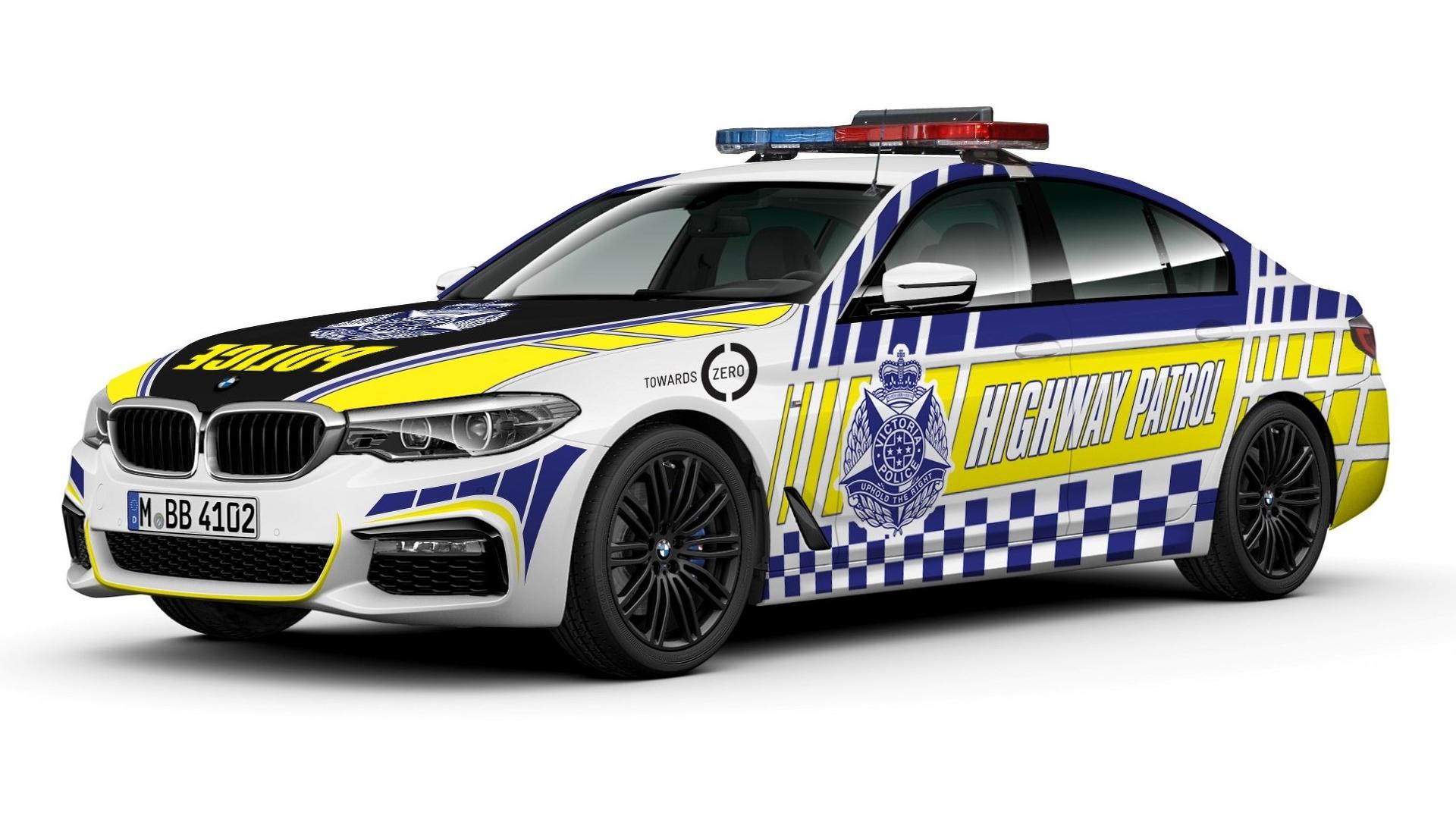 2017 BMW 530d Police Cars? Yes, in Victoria, Australia - autoevolution