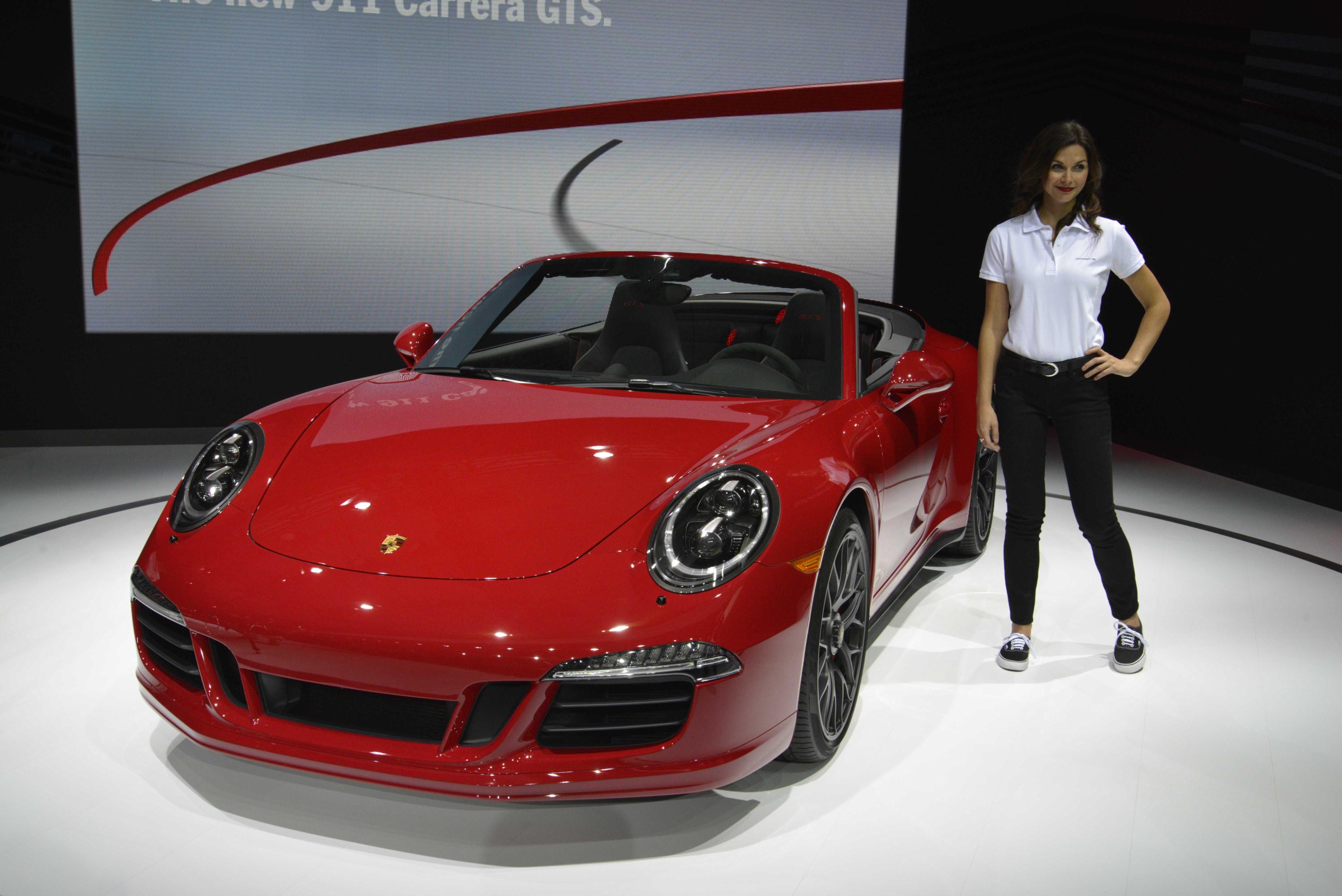 Porsche 911 Carrera Gts And 2015 Cayenne Gts Paint La In Carmine Red