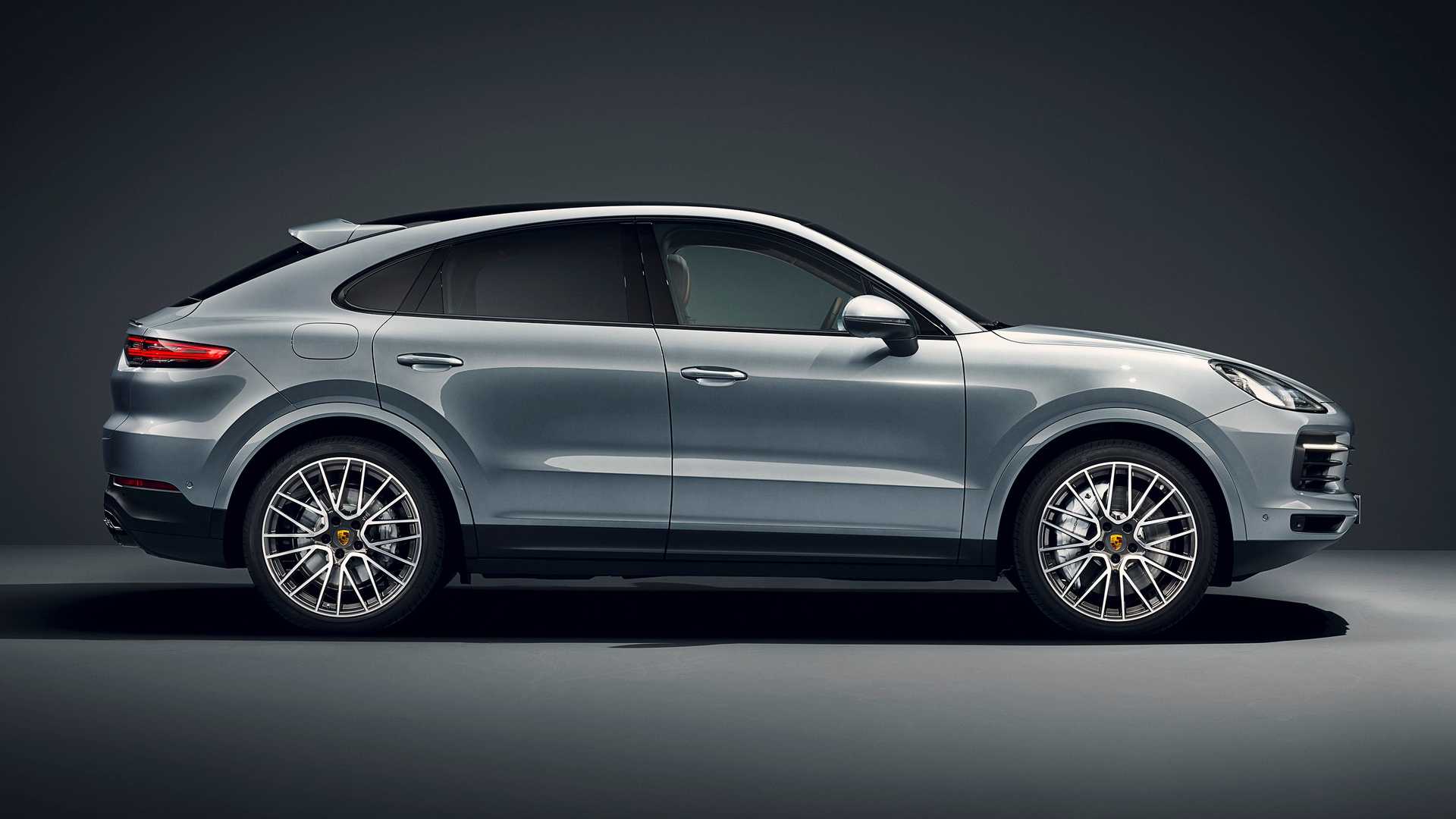 Chalk Porsche Cayenne Turbo Coupe Spotted at Dealer, Looks Smaller ...
