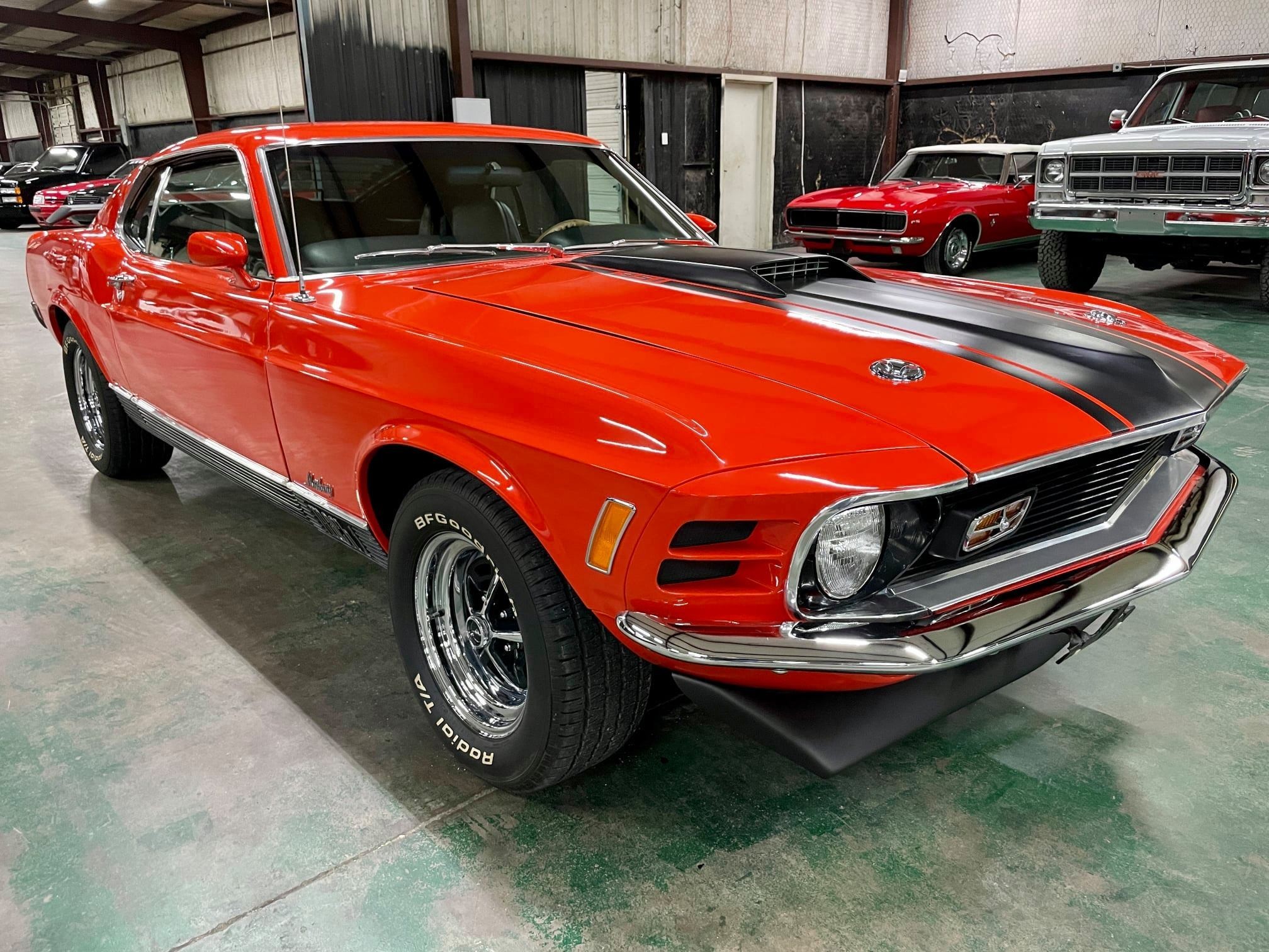 Pricey, Louvered 1970 Ford Mustang Mach 1 Flaunts Stylish Calypso Coral ...