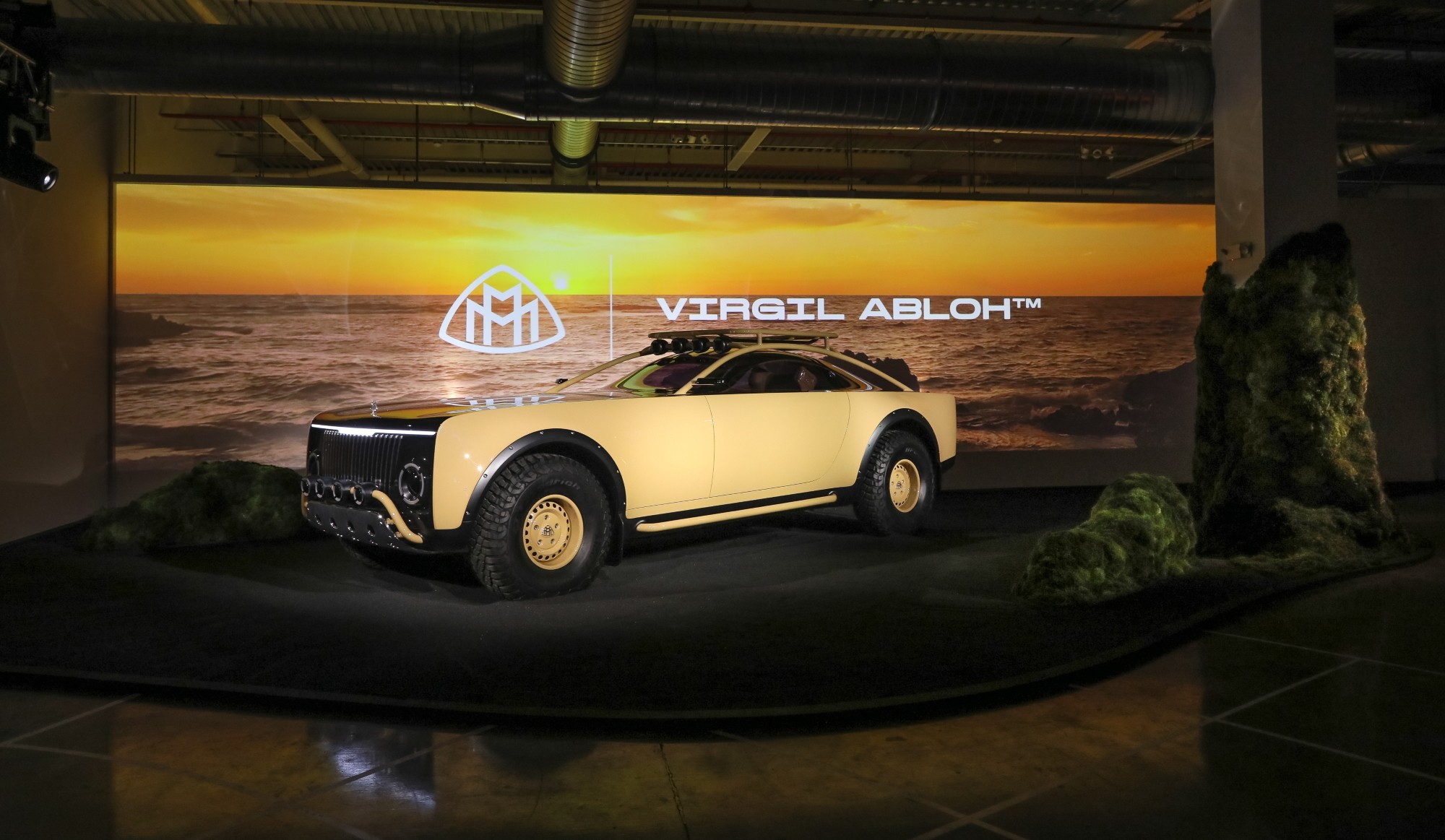 Virgil Abloh and Mercedes-Benz's Project Maybach show car