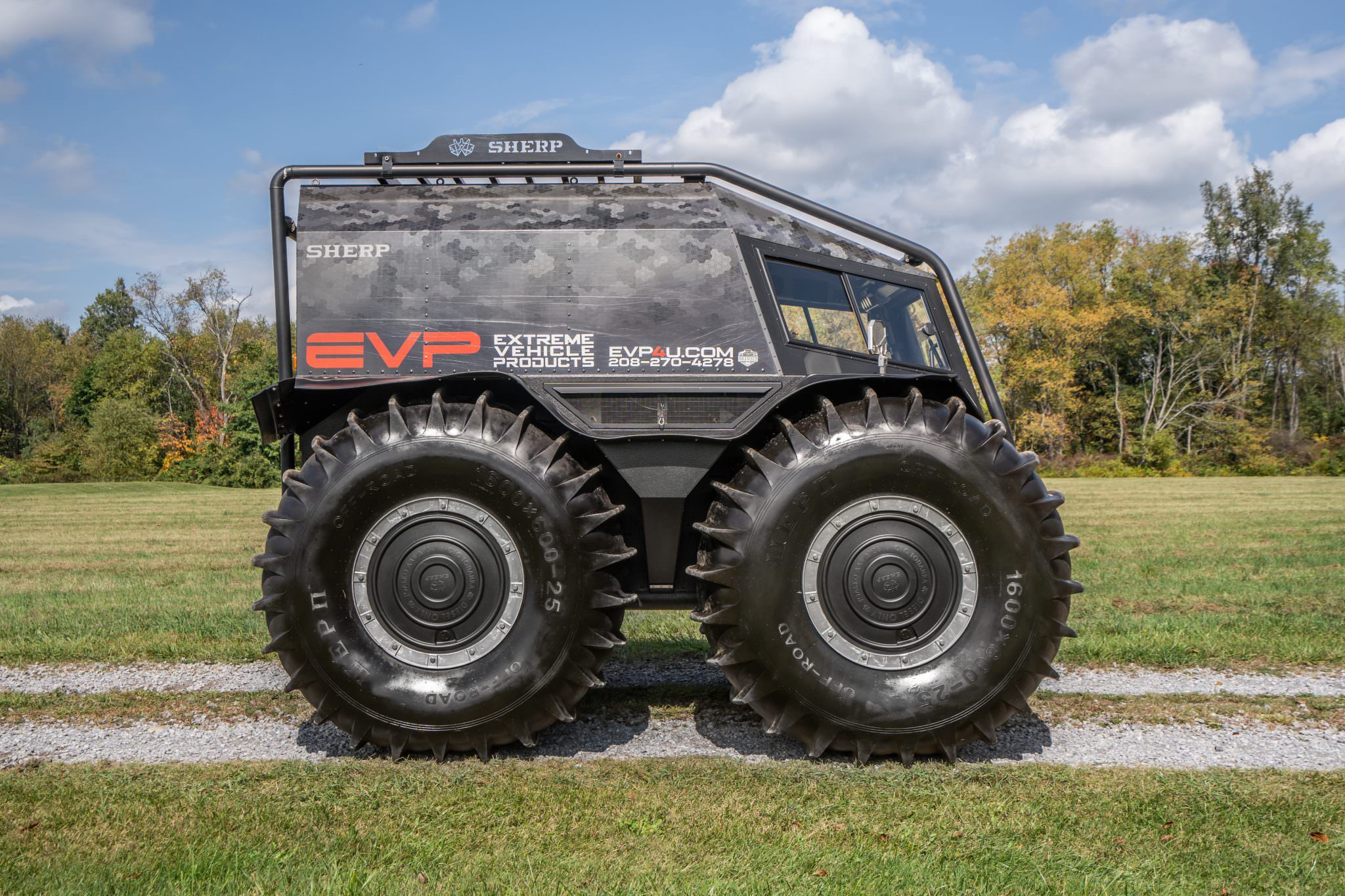 Multi-function utility vehicle - UTV - SHERP - diesel / all-terrain