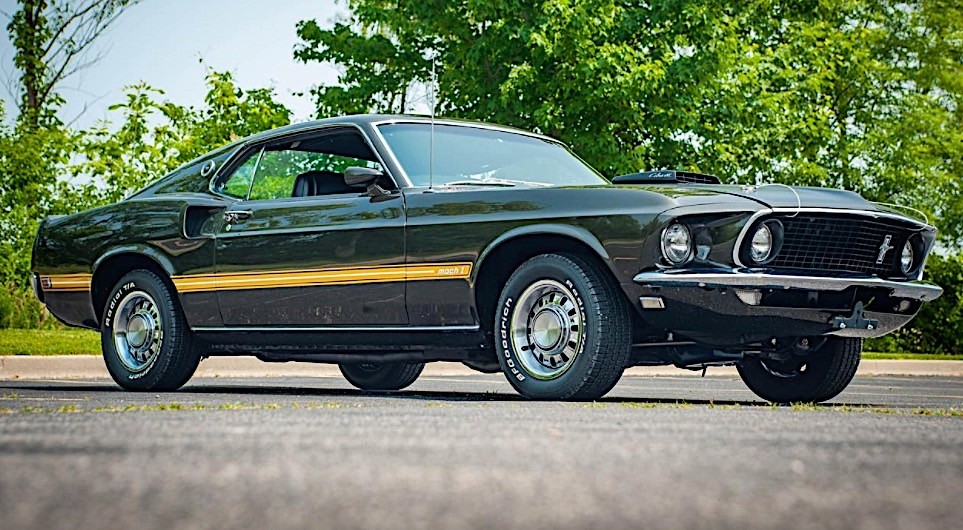 R-Code 1969 Ford Mustang Mach 1 Cobra Jet Checks the Right Boxes ...