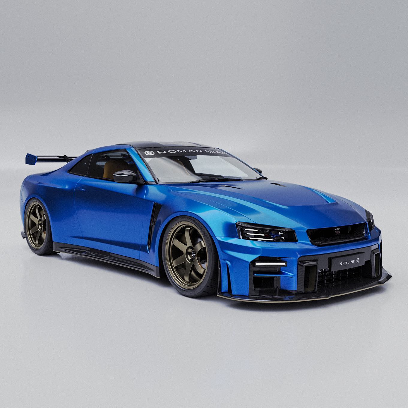 This R36 Nissan GT-R Features Subtle Design Changes, Virtually Reverts to  Skyline Name - autoevolution