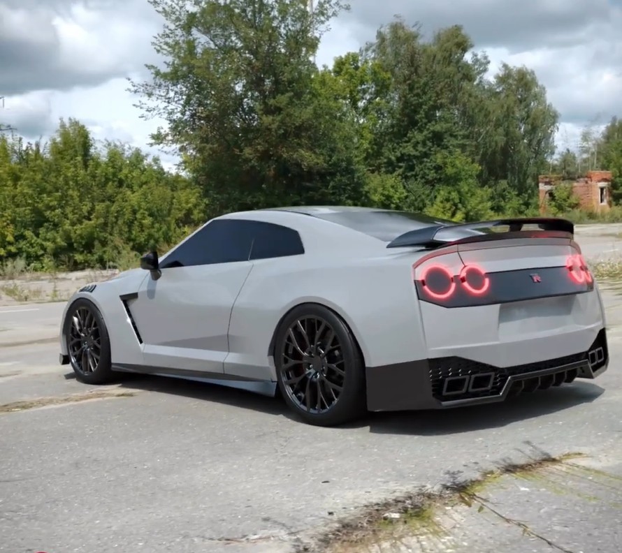 This R36 Nissan GT-R Features Subtle Design Changes, Virtually
