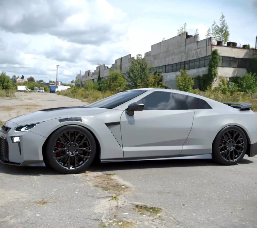 This R36 Nissan GT-R Features Subtle Design Changes, Virtually