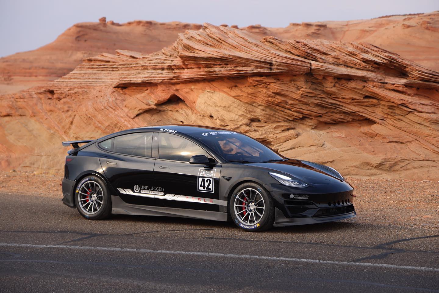 feel the thrill of pikes peak inside unplugged performance s model 3