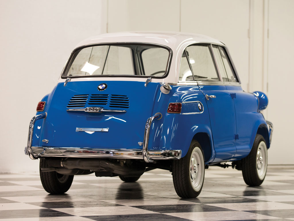 Rare 1958 BMW 600 Auctioned for $55,000 at Amelia - autoevolution