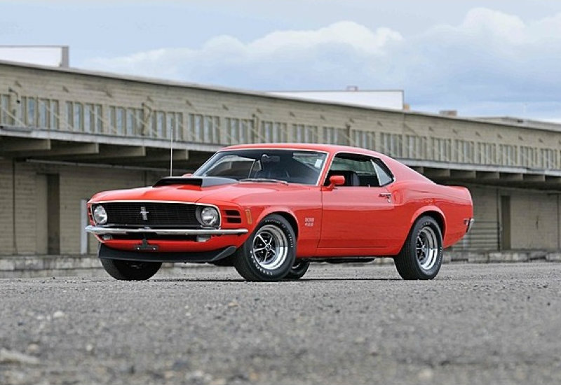 1970 Ford Mustang Boss 429 Calypso Coral Up for Auction - autoevolution