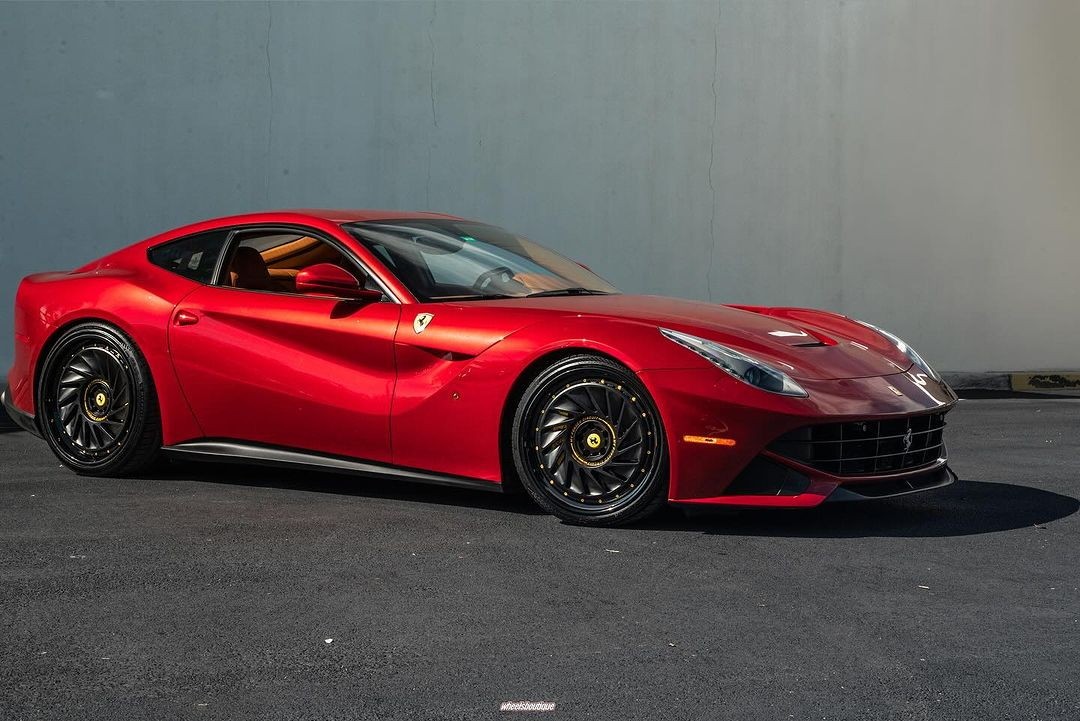 Red Ferrari F12 With Tasteful Mods Would Look Best Under Our Christmas ...