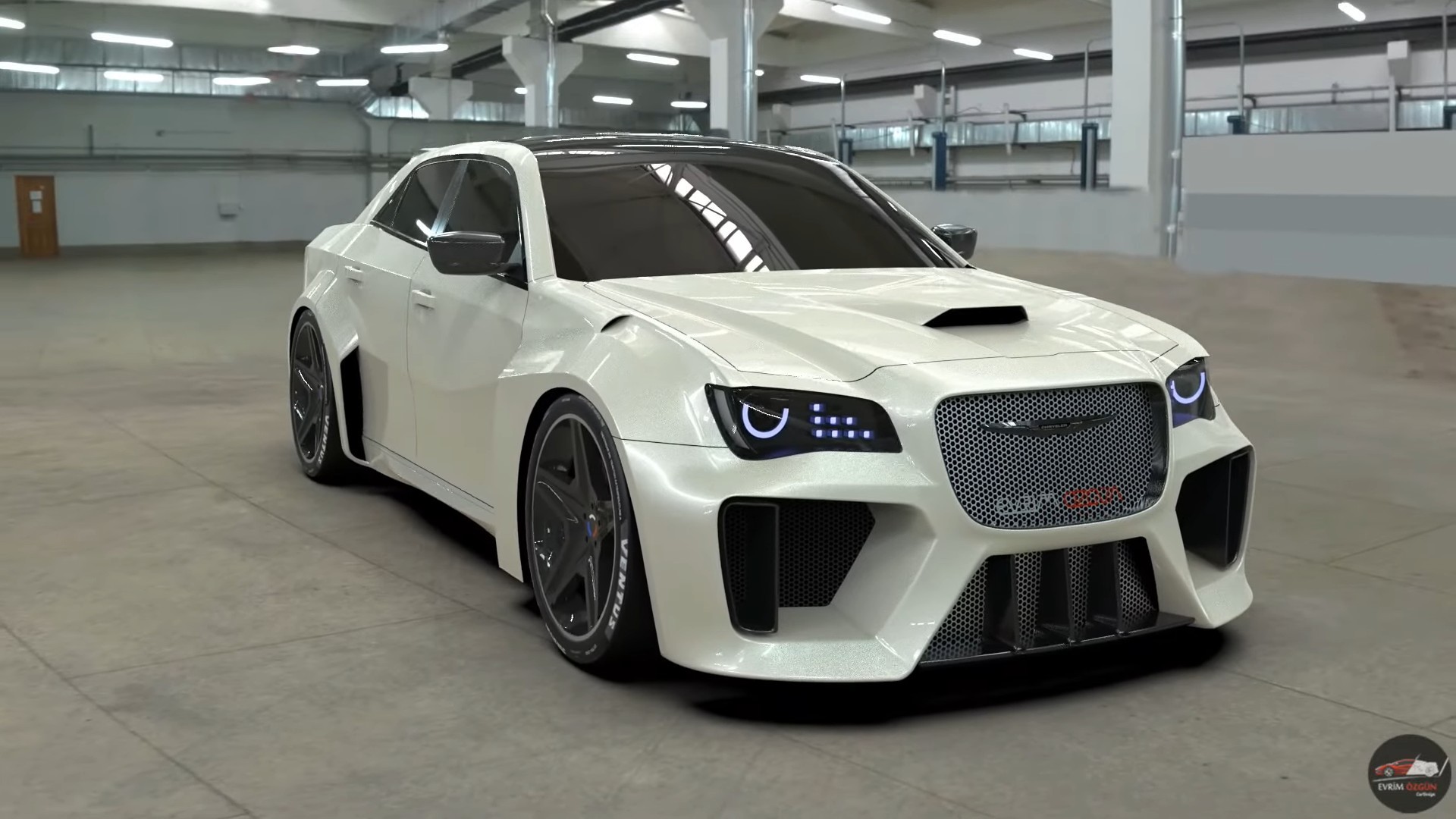 Redesigned 2024 Chrysler 300C Lives a Stunningly Widebody Lifestyle in