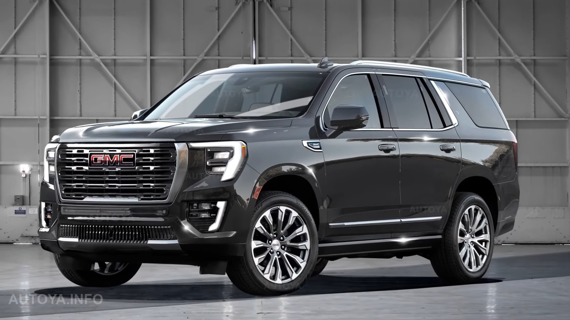 Redesigned 2024 GMC Yukon SUV Unofficially Flaunts Only the Ritzy Color