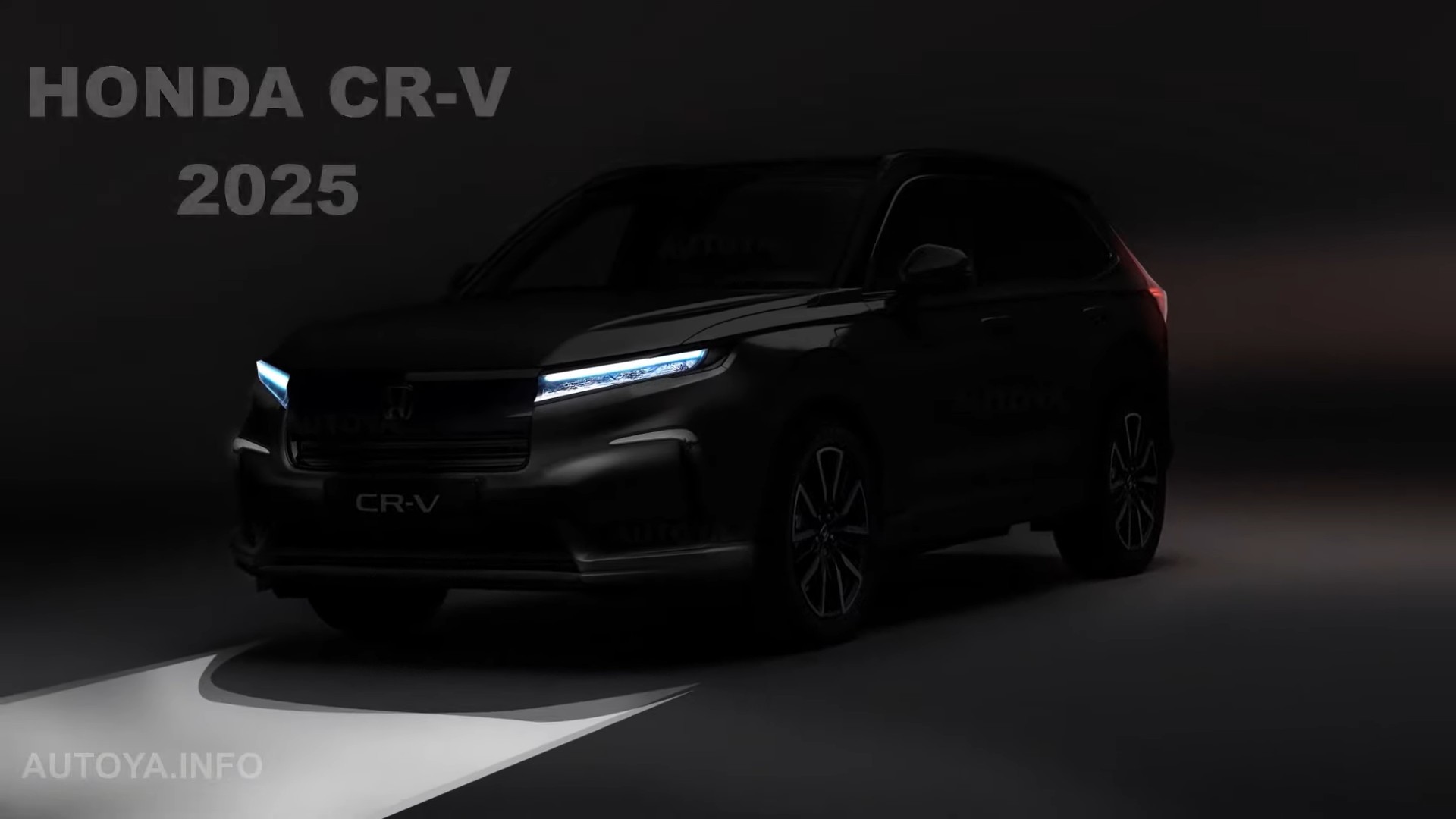 Refreshed 2025 Honda Cr V Crossover Spills Cgi Beans In A Mix Of Ritzy