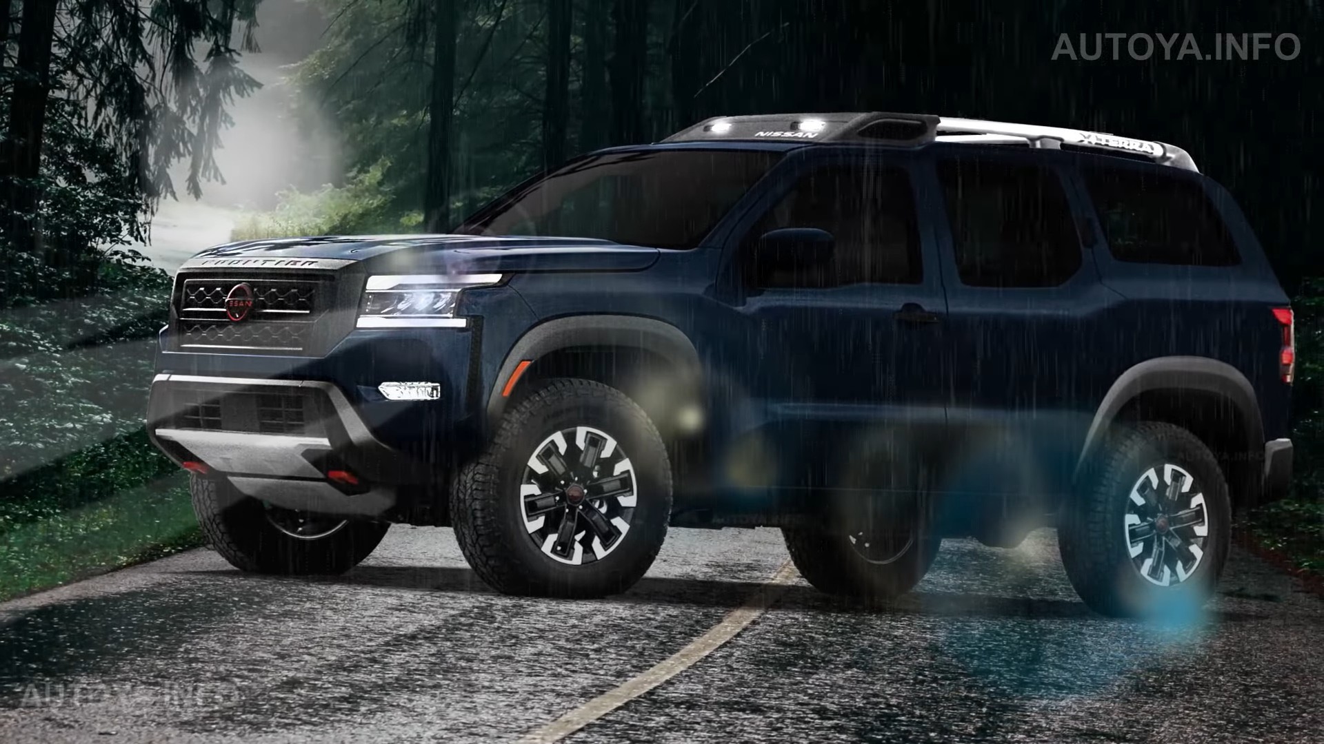Reimagined 2024 Nissan Xterra Makes A Body On Frame Suv Out Of The Us Frontier 19 