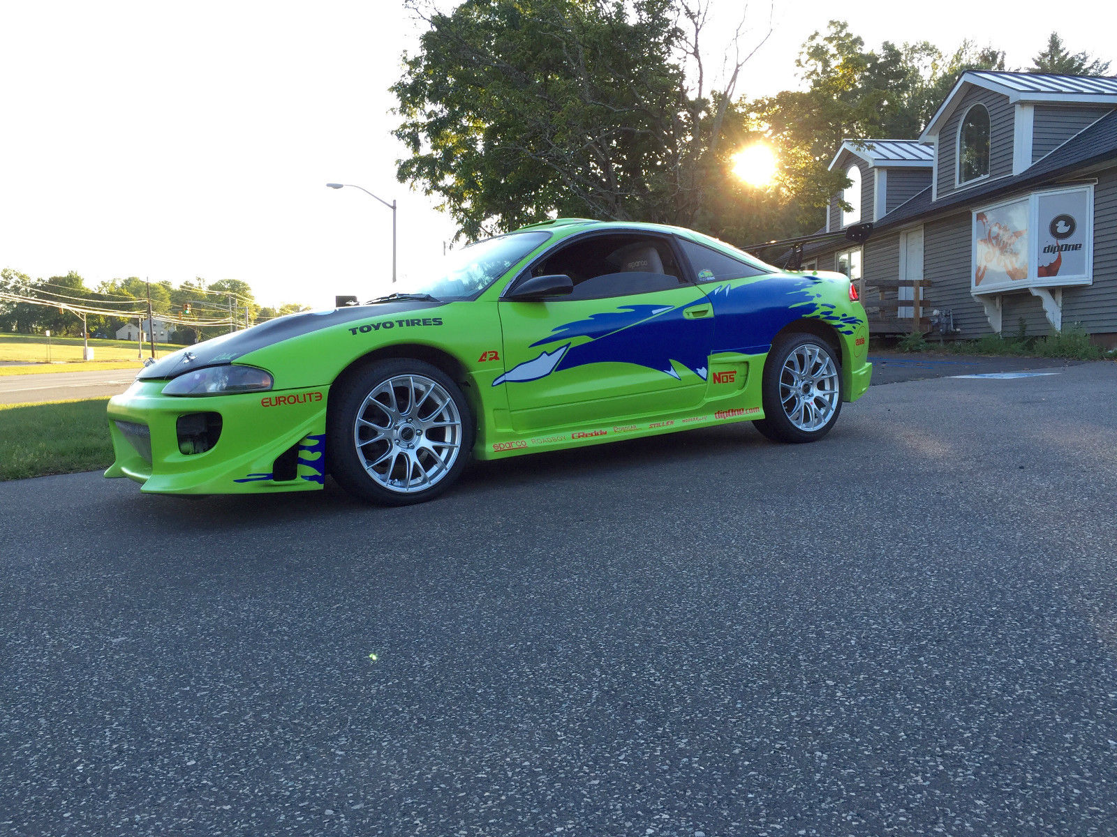 Replica Of The Mitsubishi Eclipse Paul Walker Drove In The Fast And The Furious Is On Sale Autoevolution