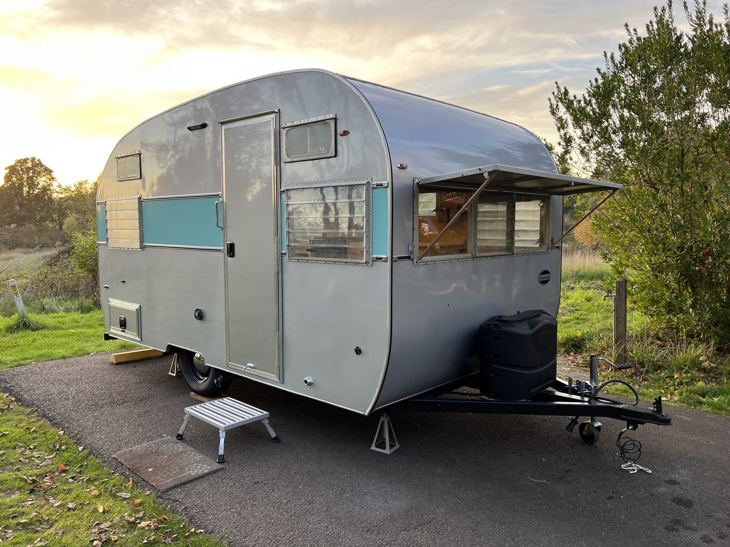 canned ham travel trailer