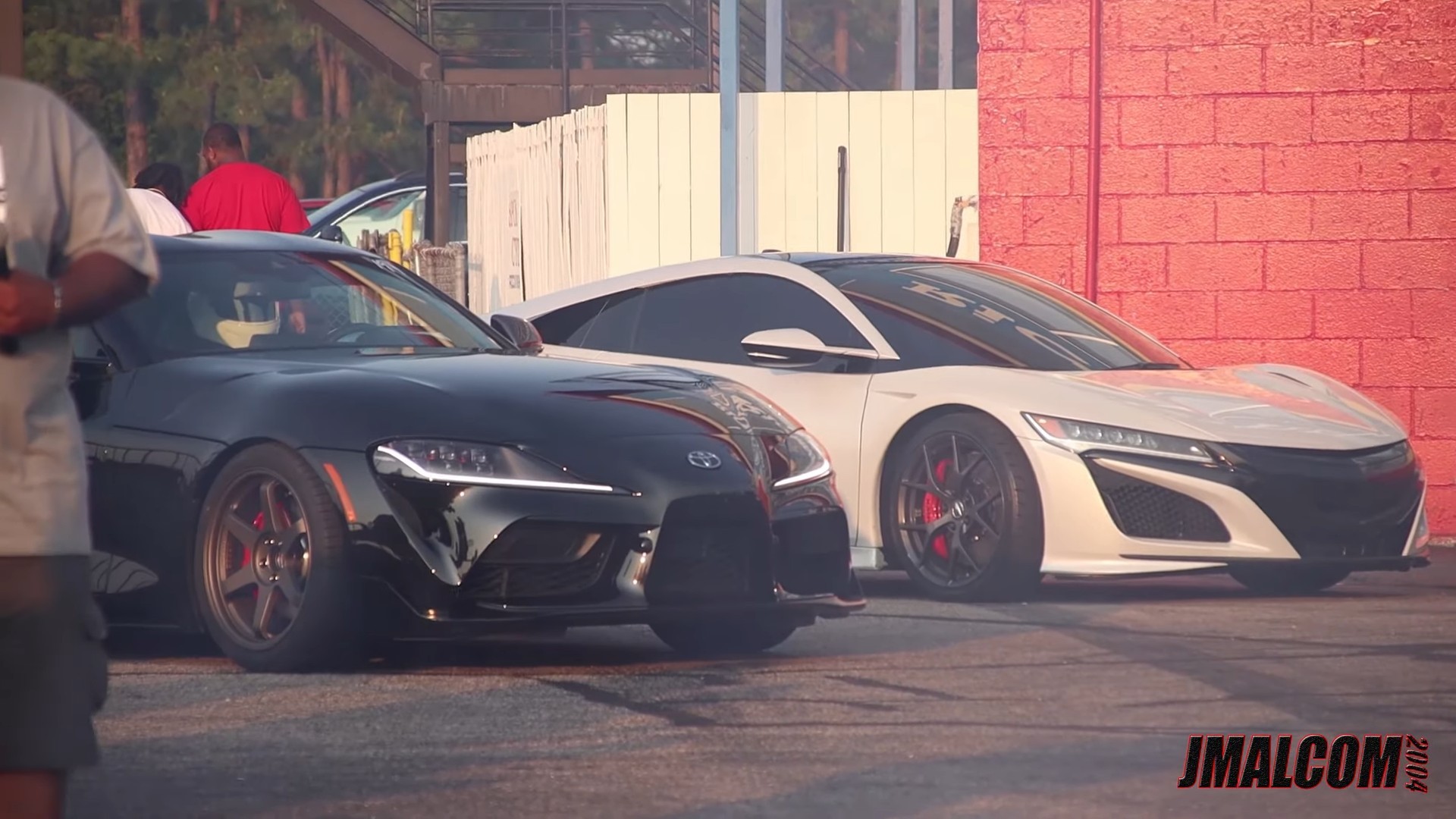 Reworked Toyota Supra Drags Acura NSX 