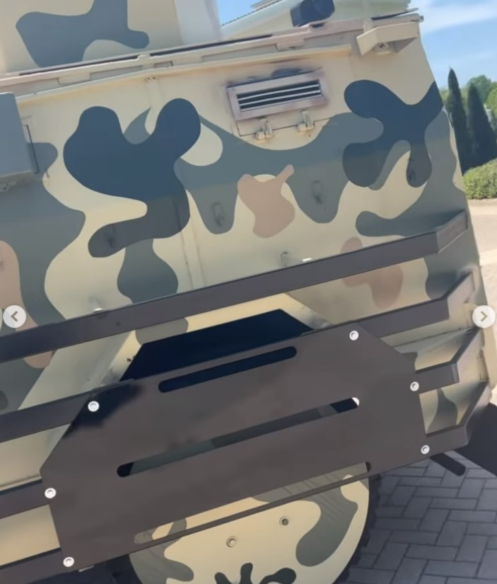 Rick Ross Reveals Insane Camouflage 'Tank' With Louis Vuitton Seats - Maxim