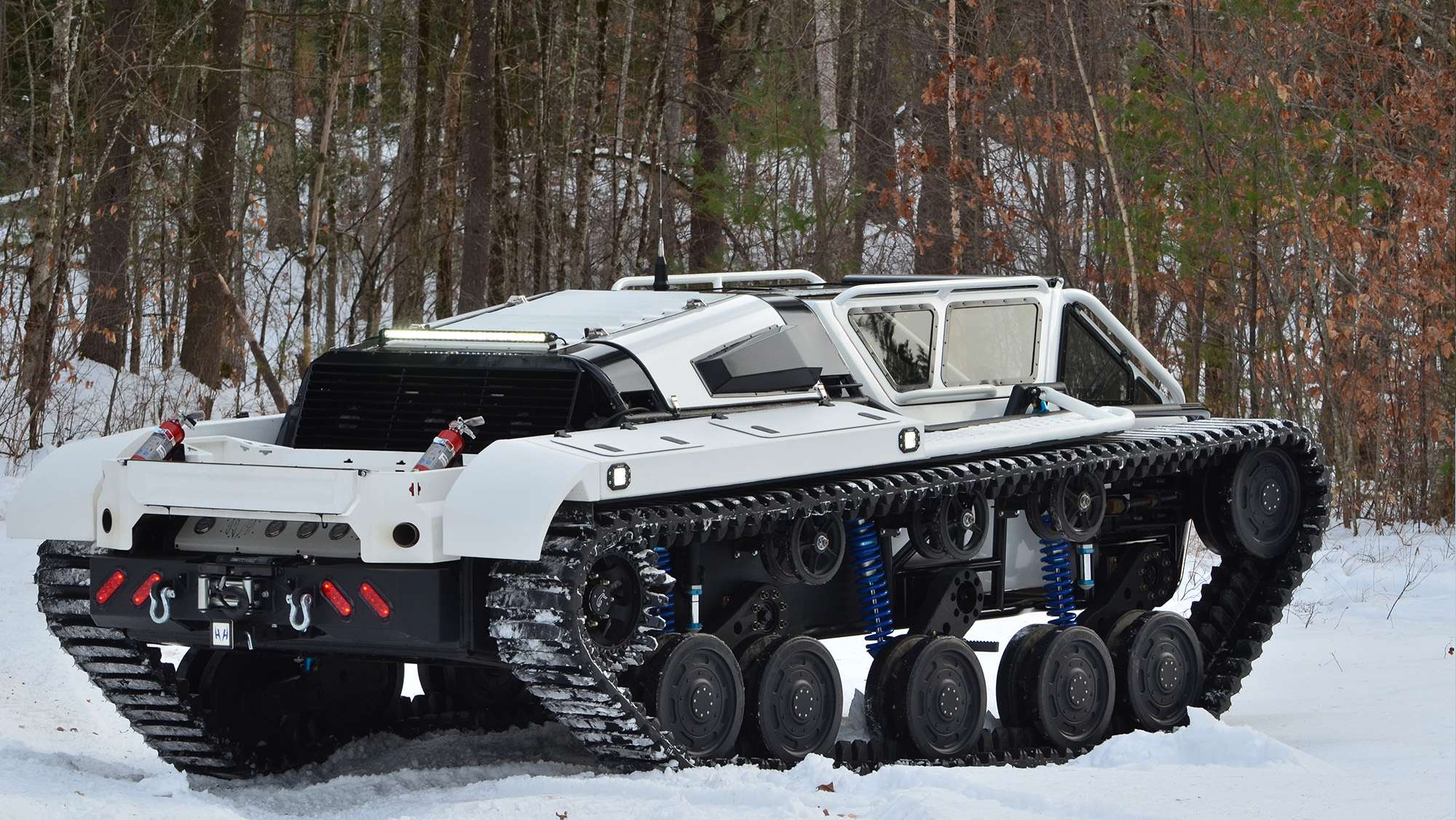 Behold the Ripsaw F4, the World’s Fastest DualTracked Vehicle You Can