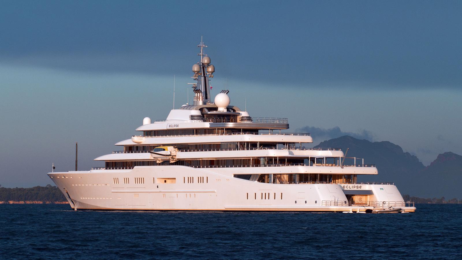 world most expensive yacht eclipse
