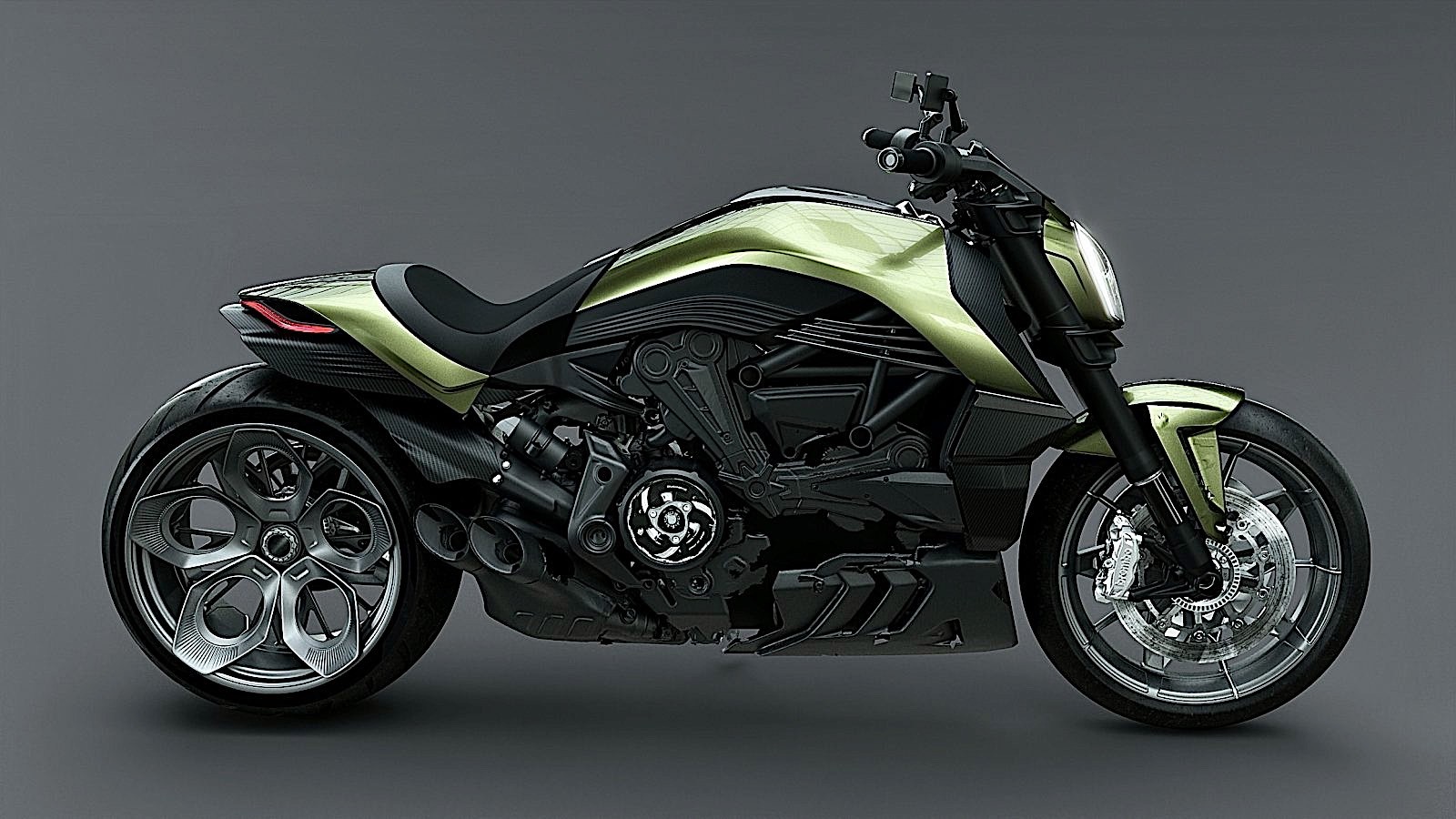 guión mundo oxígeno Russians Used to Mold Harley-Davidsons Turn Ducati XDiavel Into Some Kind  of Beast - autoevolution