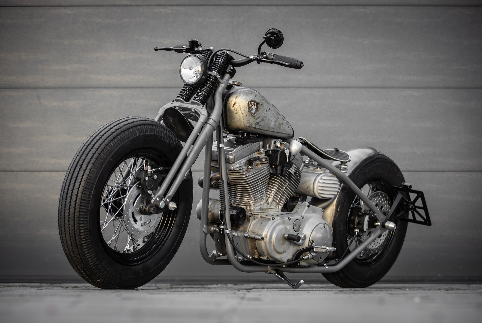 Say Hello to Sirko Sporty, a Custom Hardtail Bobber With Old-School ...