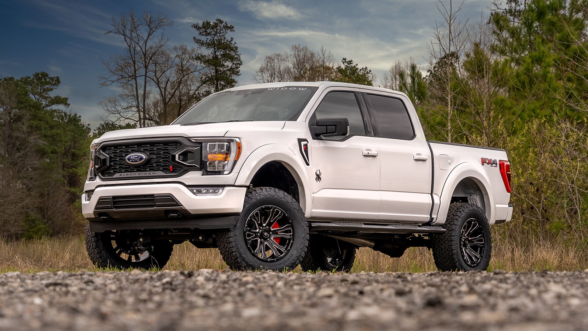 SCA Performance 2021 Ford F-150 Black Widow Features Raptor Tires, 6.0