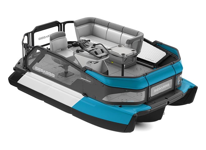 Sea Doo Reinvents Summer Fun With Amazing 2022 Switch Futuristic Sport Pontoons 6 