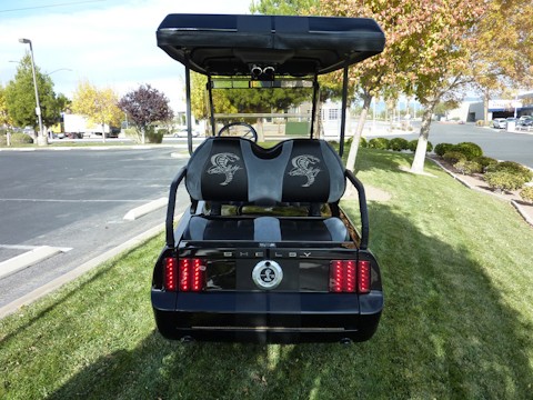 mustang golf cart