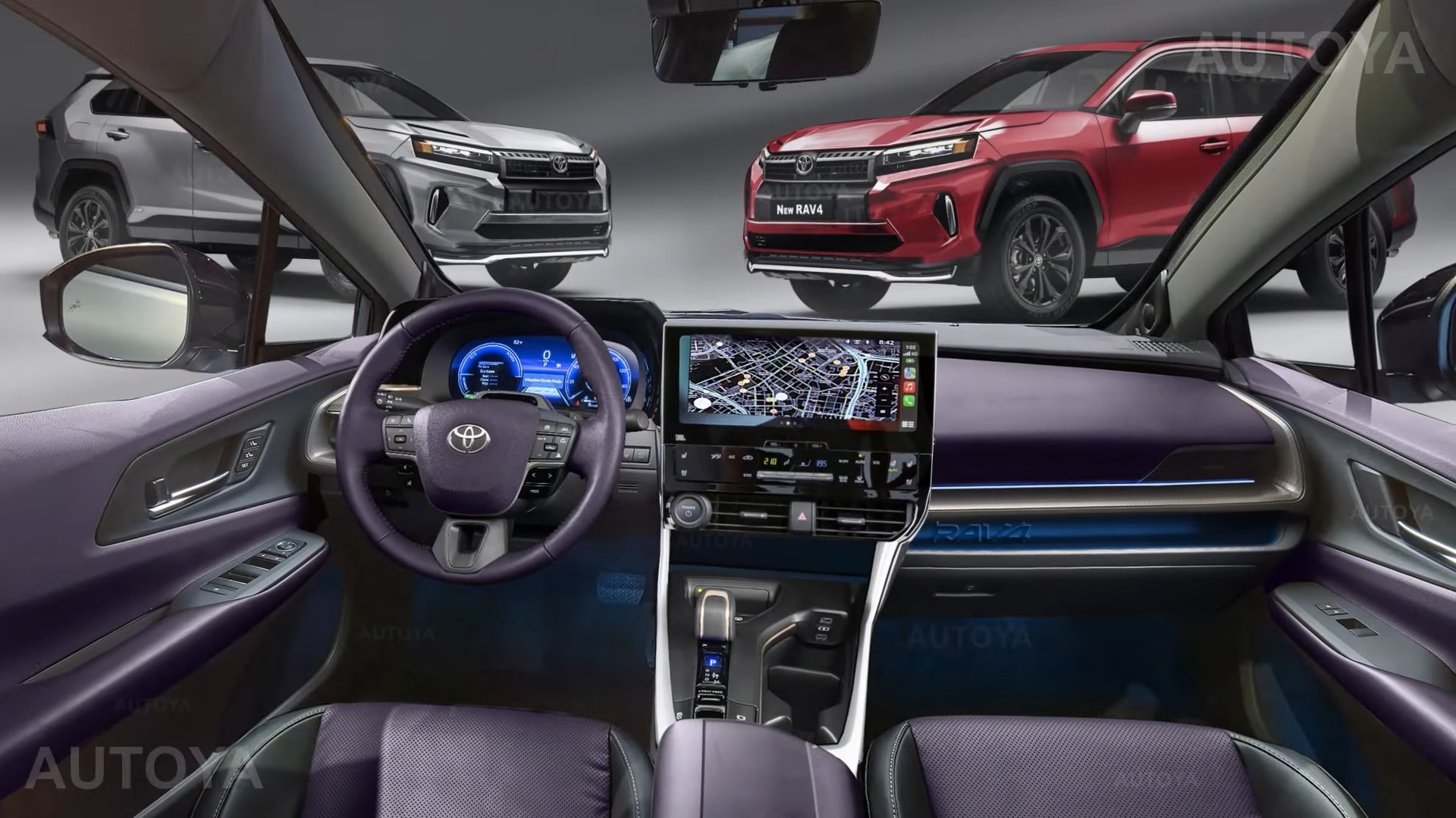 Sixth-Gen 2025 Toyota RAV4 Reveals Everything From Inside-Out, Albeit Only  in CGI - autoevolution