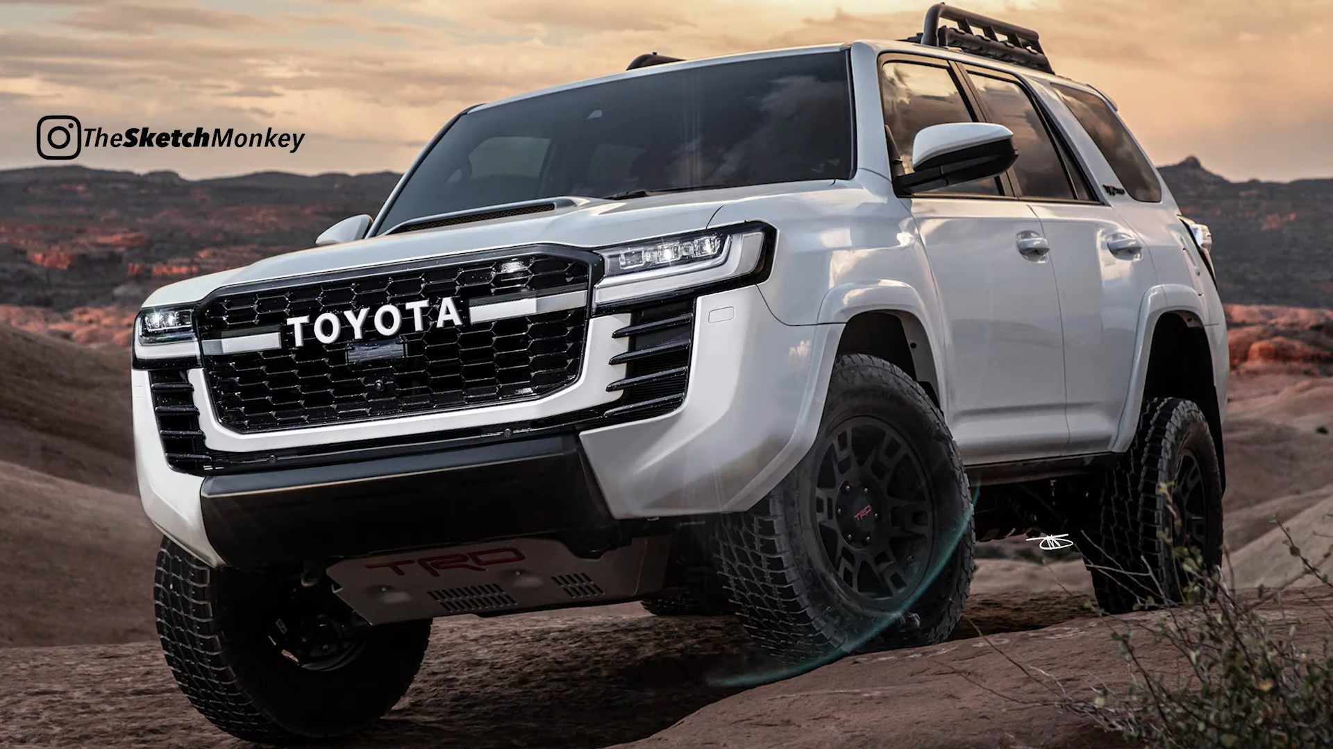 Sixth Gen Toyota 4Runner Comes to Life, Steals J300 Land Cruiser’s