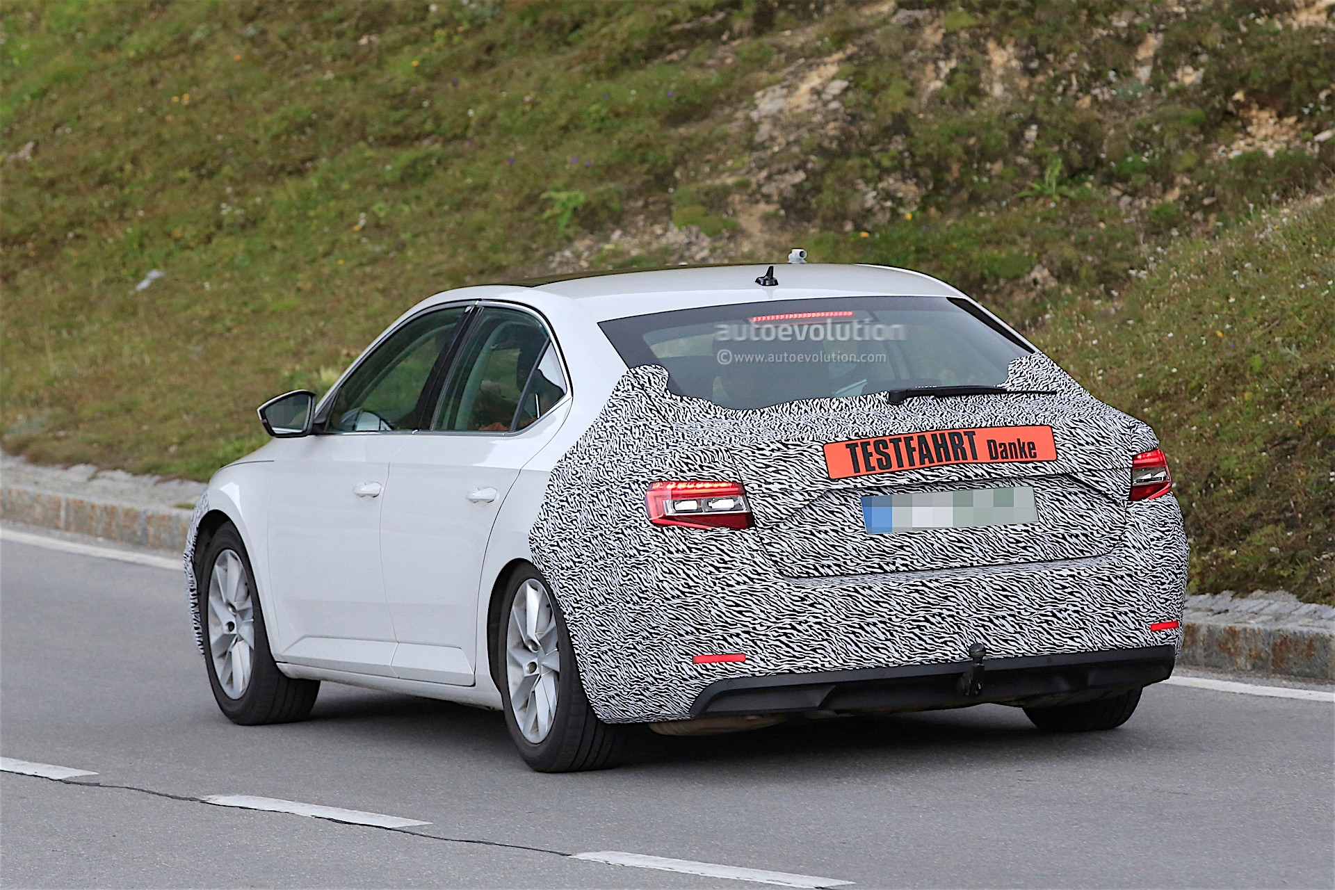 Skoda Testing Superb Facelift, Here's A First Look At The