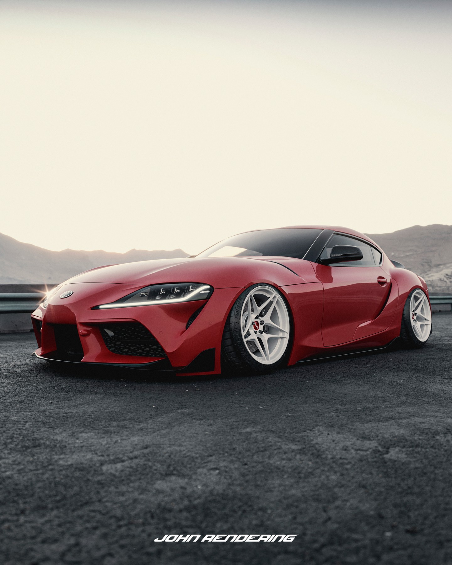 Slammed Widebody Toyota Gr Supra Lovehate Build Is Stanced Enough For
