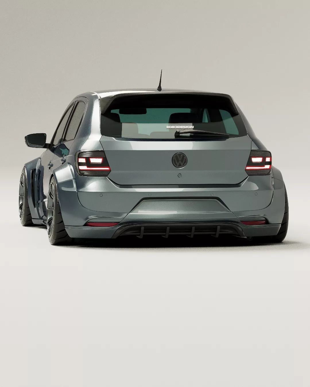 Slammed, Widebody Volkswagen Gol/Polo R Limited Might Digitally Shame ...