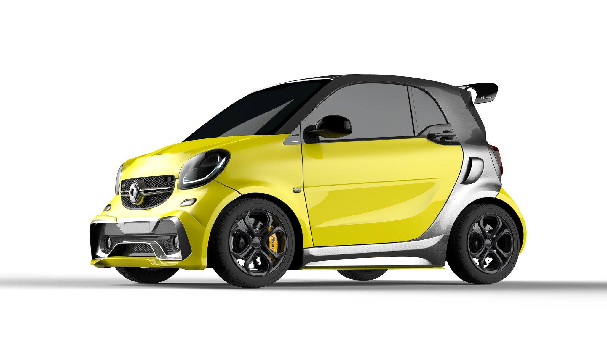 smart fortwo Tuned by Aspec Has AMG-Like Grille and Active Exhaust ...