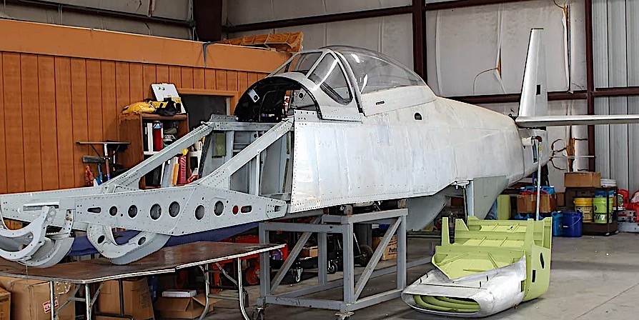 Building a P-51 Mustang (pedal plane)