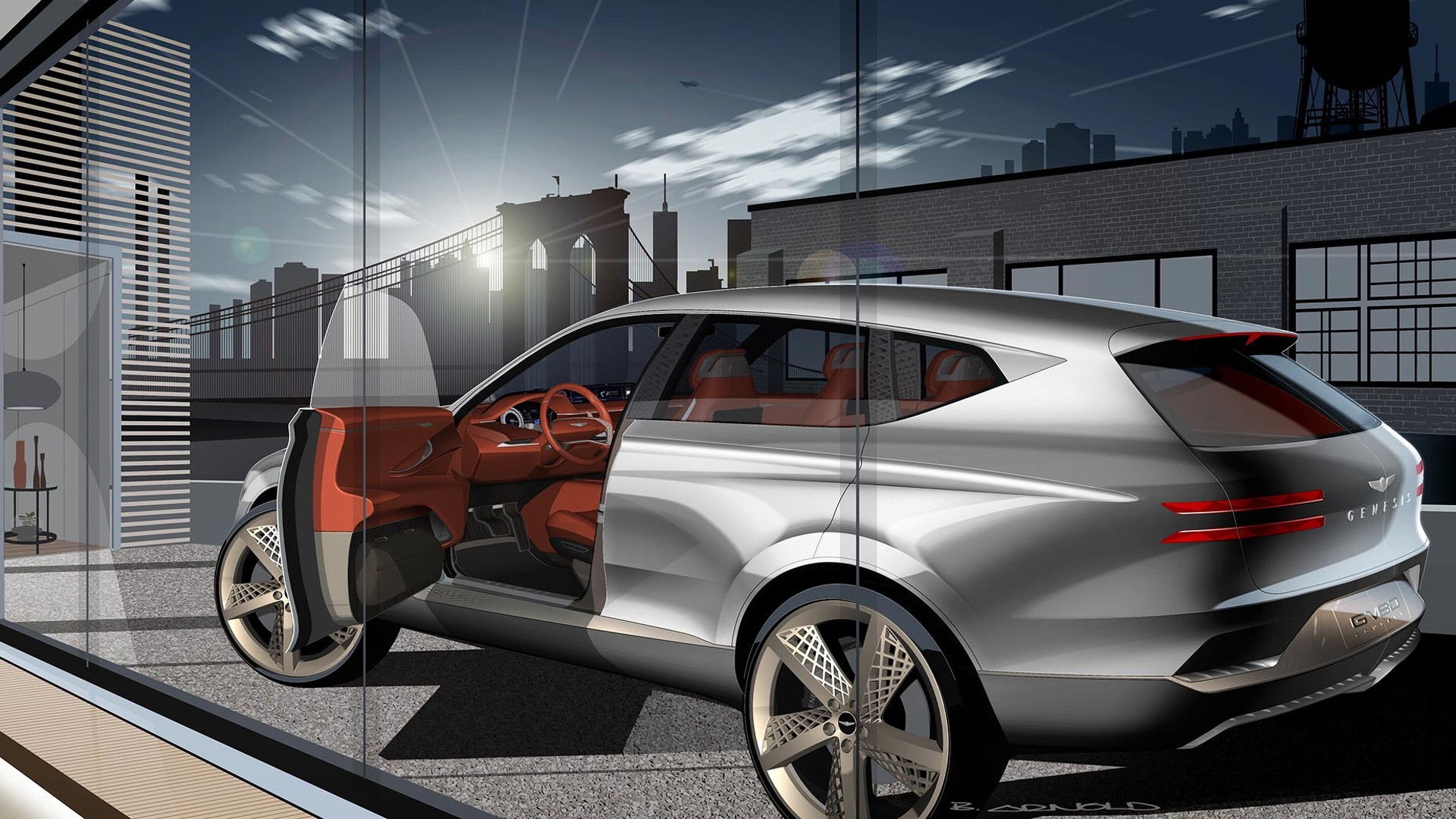 Spyshots: 2020 Genesis GV80 SUV Testing to Kickstart Hyundai's Luxury Crossover ...1920 x 1080