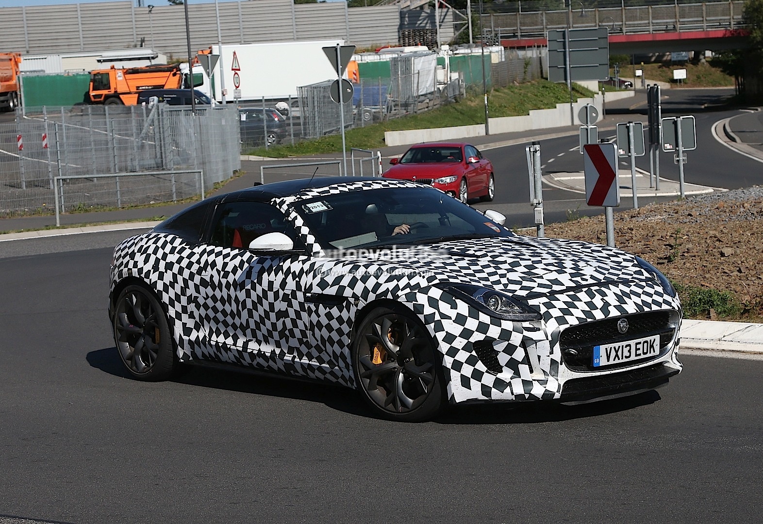 Spyshots: Jaguar F-Type Coupe Getting Ready for 2014 ...