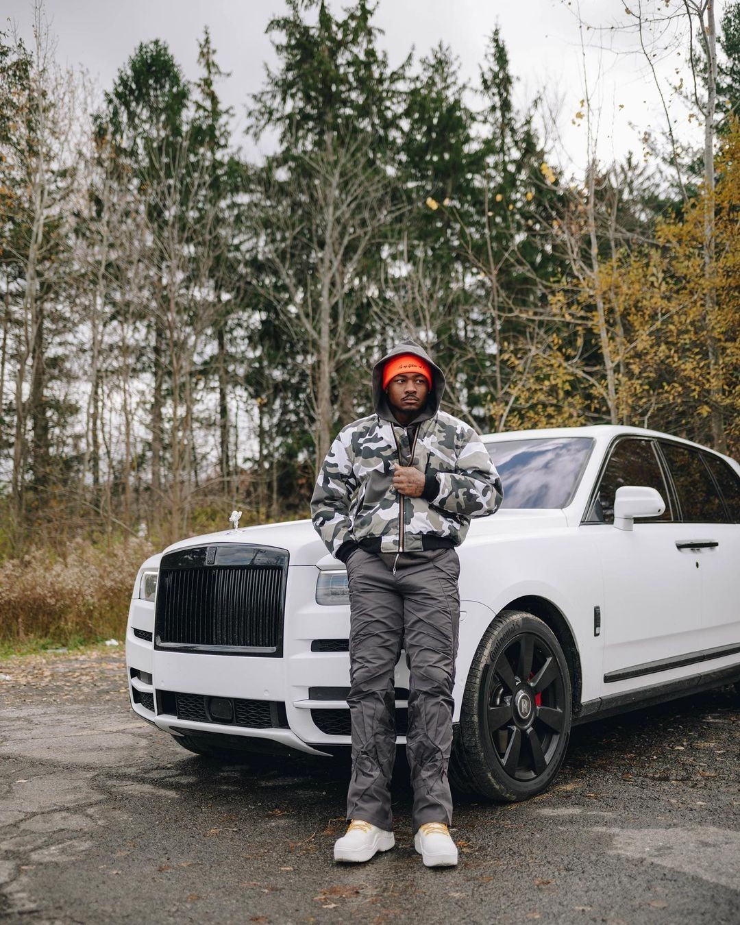 Stefon Diggs Sits on the Window Sill of a Rolls-Royce Cullinan Just ...