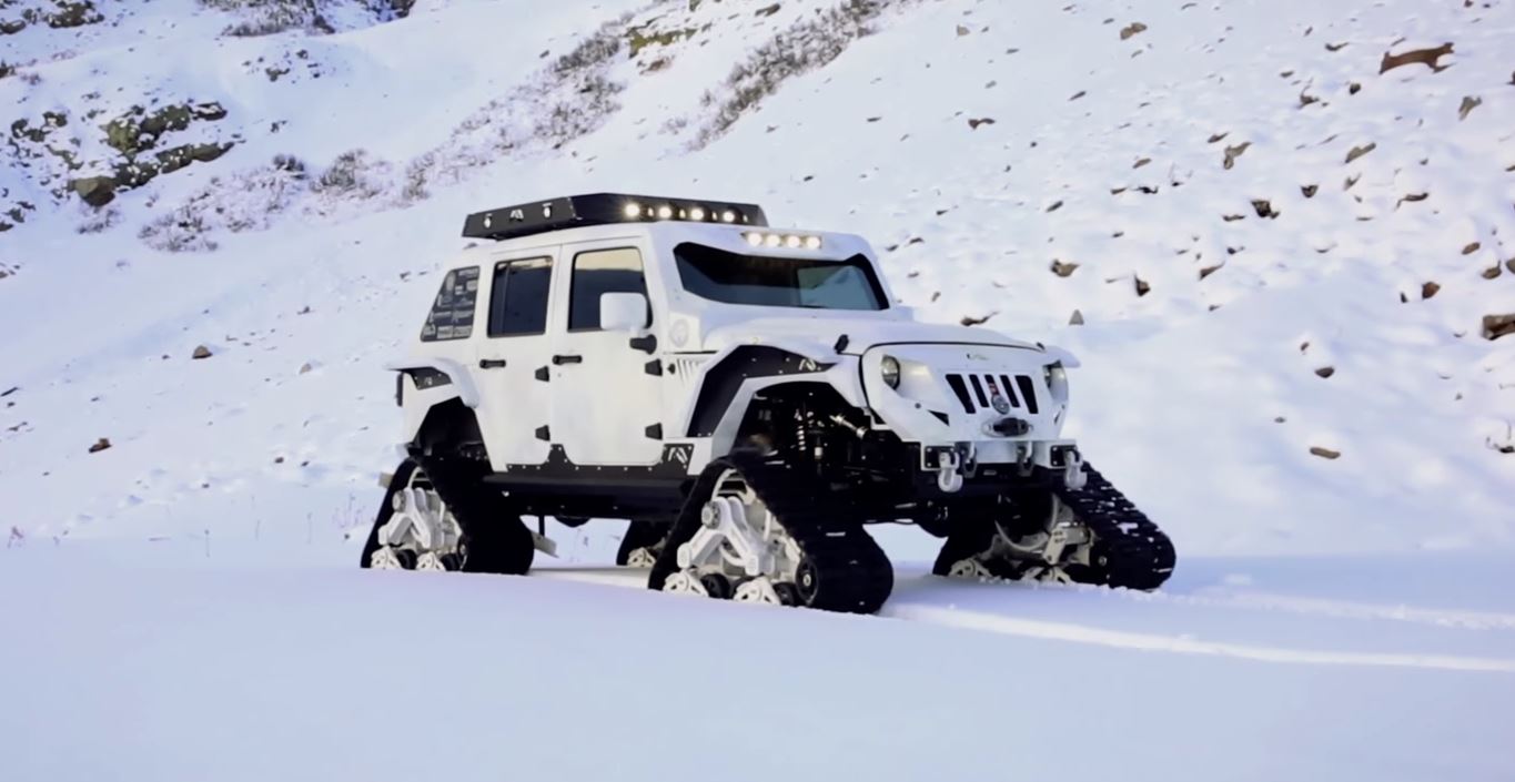 Stormtrooper JK Jeep With Tracks Is Called 