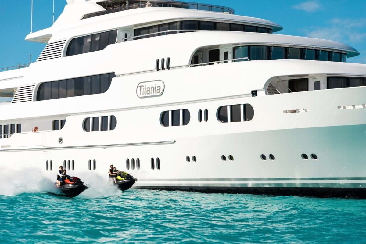titania douglas yacht owner