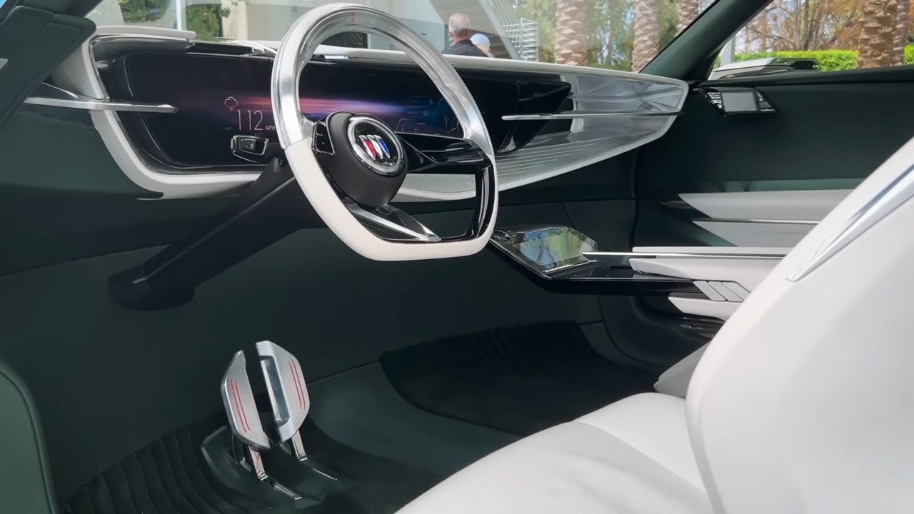 Supercar Blondie Drives 2024 Buick Wildcat EV Concept Car, She Is