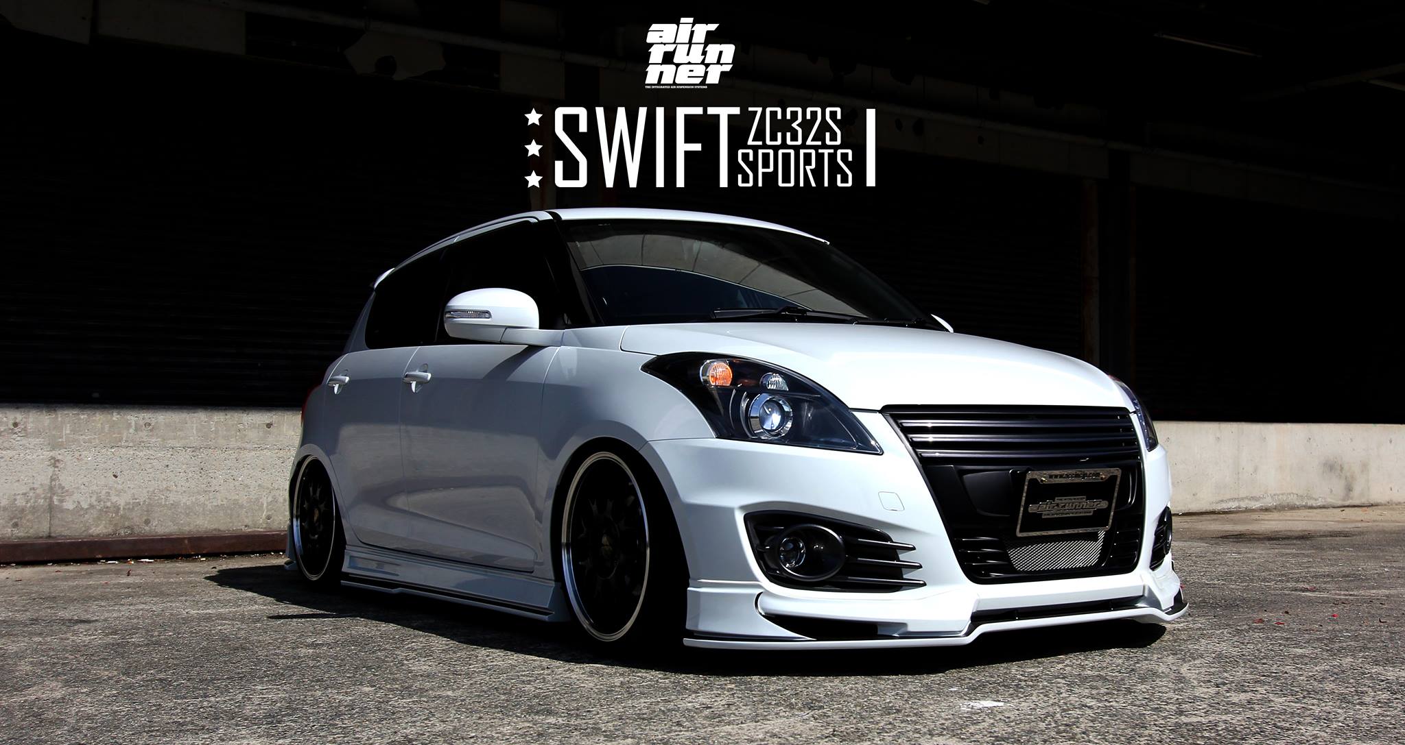 Suzuki Swift Sport Looks Cool with BELi Kit and Air Ride 