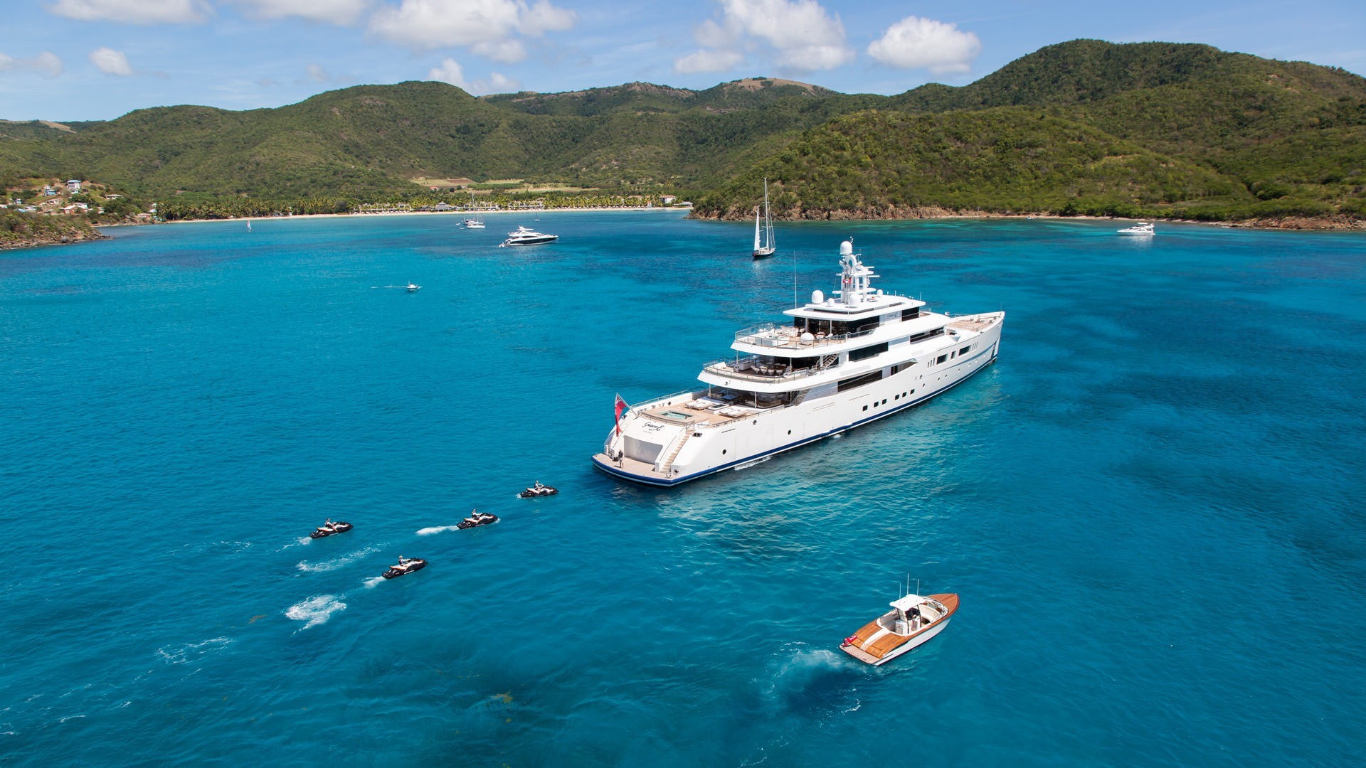 Swiss Billionaire's $90M Superyacht With an Entire Spa Deck Shows