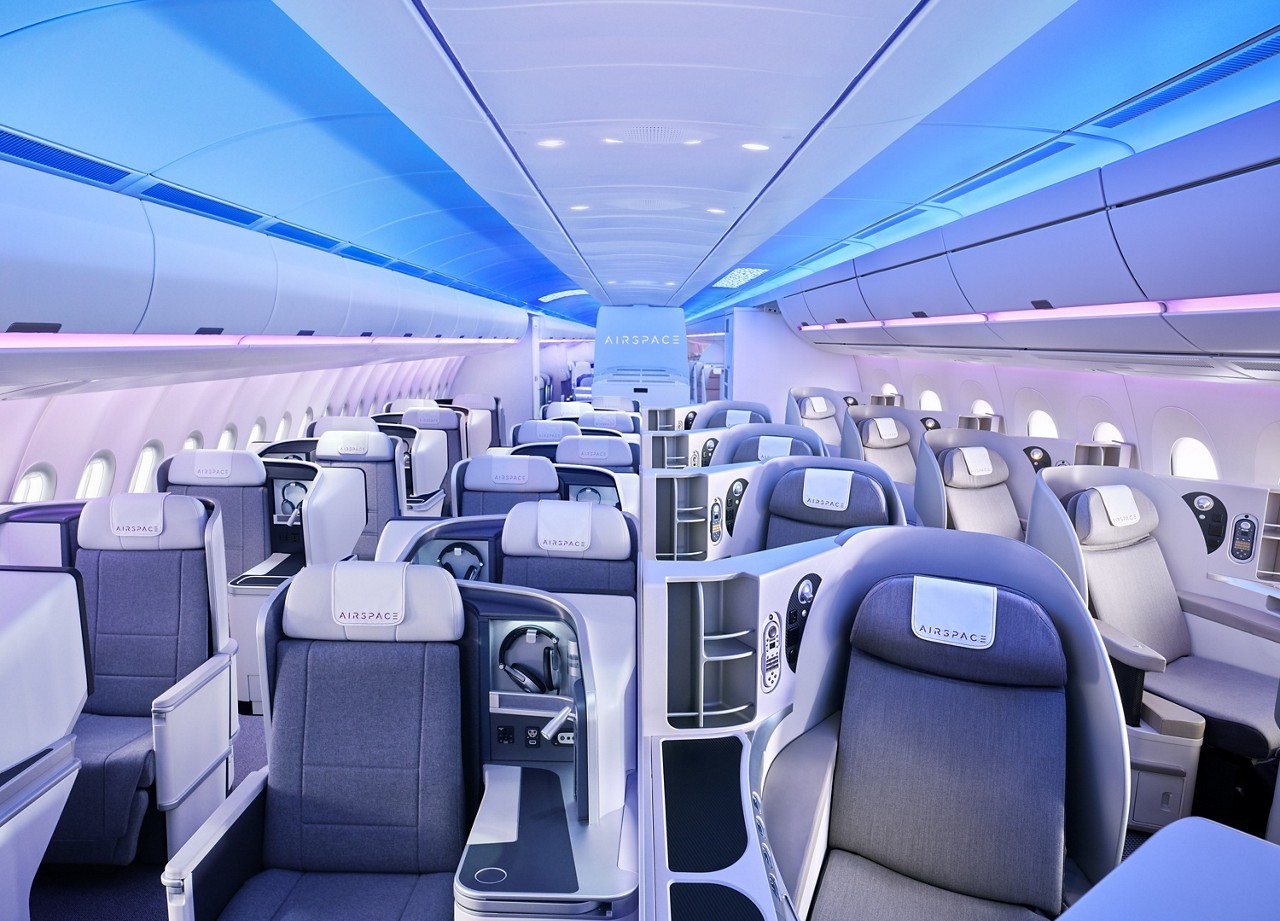 Take a Look Into These Luxurious A321LR Airspace Cabins Designed by ...