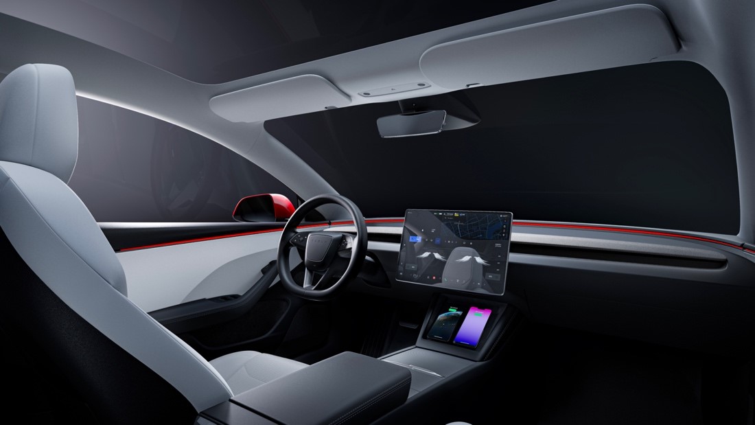 Tesla modifies airbag placement in Model 3 Highland, tesla model 3  highlander 